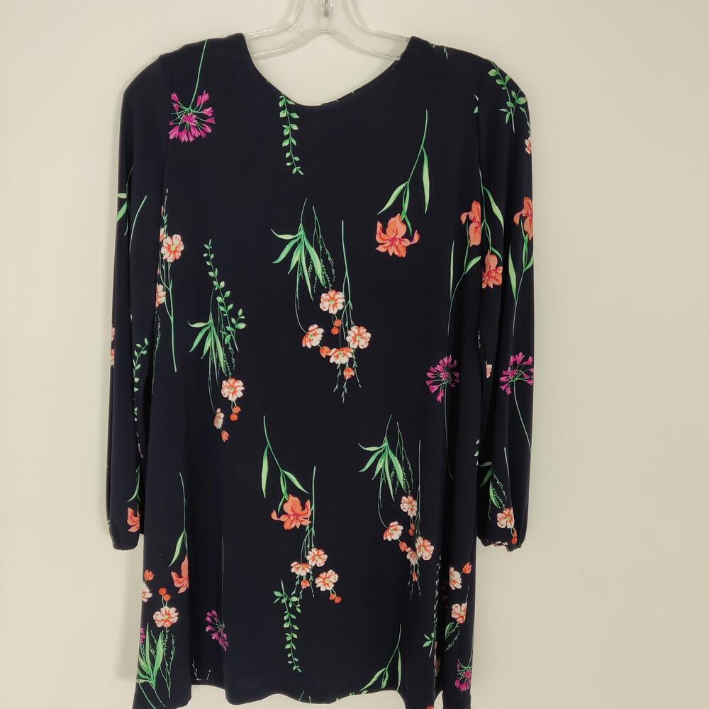 Wallis Women's Midi Dress Size XL Floral Tunic Bohemian